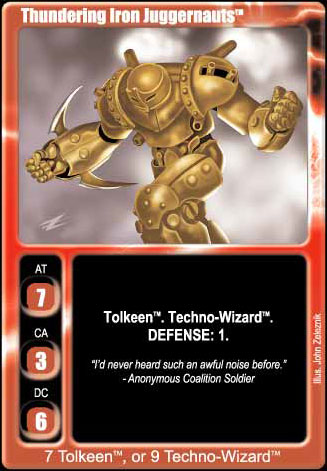 Thundering Iron Juggernauts